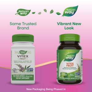  Витекс  (плод) 400 мг | Vitex | Natures Way, 100 капс.