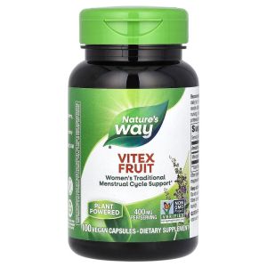  Витекс  (плод) 400 мг | Vitex | Natures Way, 100 капс. 