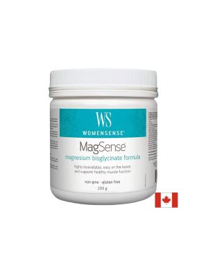 Магнезий (бисглицинат формула) - WomenSense, 200 g пудра Natural Factors