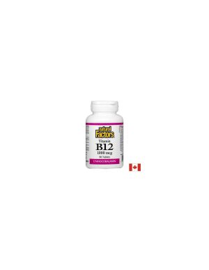 Vitamin B12/ Витамин В12 (цианокобаламин) 1000 mcg х 90 таблетки Natural Factors