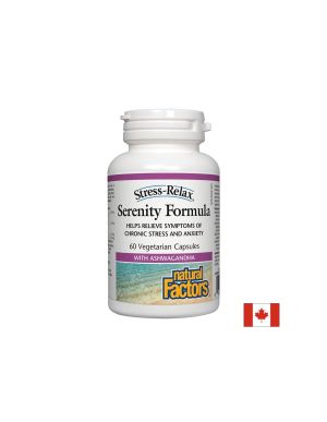 Serenity Formula - Антистрес Формула, 60 капсули Natural Factors