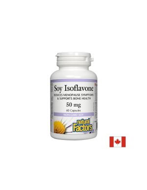 Soy Isoflavone/ Соя Изофлавони 50 mg х 60 капсули Natural Factors