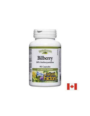 Bilberry / Черна боровинка x 90 капсули Natural Factors