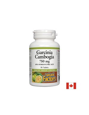 Гарциния Камбоджа 750 мг. | Garcinia Cambogia | Natural Factors, 90 табл. 