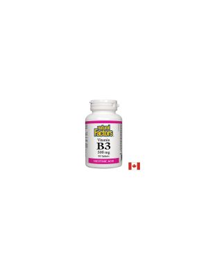 Vitamin B3/ Витамин В3 (никотинова киселина) 500 mg х 90 таблетки Natural Factors