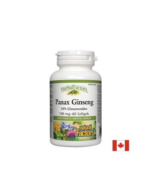 Panax Ginseng/ Женшен корейски 100 mg x 60 софтгел капсули Natural Factors