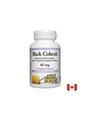 Black Cohosh/ Гроздовиден ресник 40 mg х 90 капсули Natural Factors