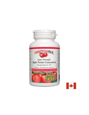 Apple Pectin Concentrate - Ябълков пектин супер концентрат, 500 mg, 90 капсули Natural Factors
