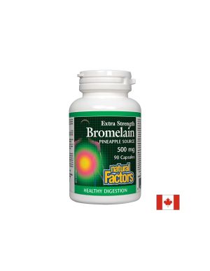 Bromelain/ Бромелаин 500 mg x 90 капсули Natural Factors