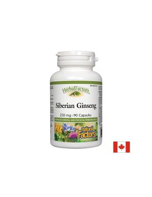 Siberian Ginseng/ Женшен сибирски 250 mg х 90 капсули Natural Factors