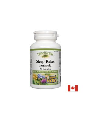 Sleep Relax Formula / Формула за спокоен сън, 90 капсули Natural Factors