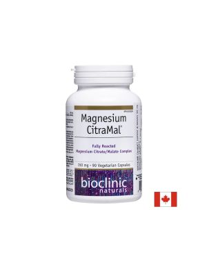  Магнезий цитрат и малат 150 мг | Magnesium CitraMal™ | Natural Factors, 90 капс. 