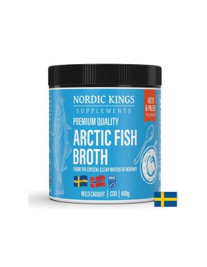 Рибен бульон от Арктическа риба | Arctic Fish Broth | Nordic Kings, 400 гр.