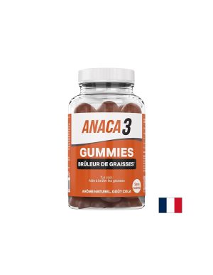  Формула за изгаряне на мазнини | Gummies Brûleur de Graisses | Anaca3, 60 жел. табл.