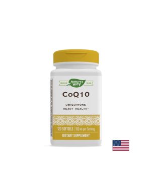 Коензим Q10 (Убихинон) за здраво сърце, 100 mg, 60 софтгел капсули