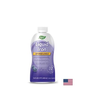 Течно желязо | Liquid Iron | Nature’s Way, 480 мл. 