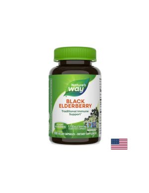 Black Elderberry/ Черен Бъз (плод и цвят) 575 mg х 100 капсули Nature’s Way