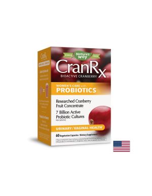 Пробиотик с Червена боровинка 7 млрд | Probiotic & Cranberry | Nature’s Way, 60 капс. 