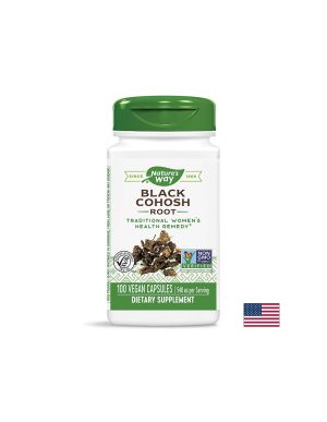 Хормонален дисбаланс и менопауза - Гроздовиден ресник (корен) 540 mg, 100 капсули