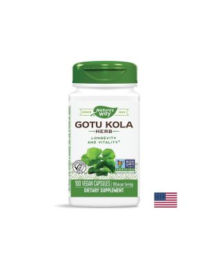 Готу Кола 475 мг | Gotu Kola | Nature’s Way, 100 капс.