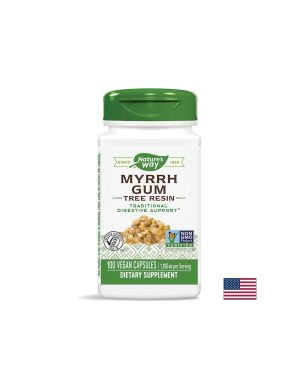 Смирна Смола 550 мг | Myrrh Gum Tree Resin |  Nature’s Way, 100 капс. 