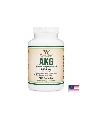 Алфа-кетаглутарова киселина | AKG (Alpha Ketoglutaric Acid) | Double Wood, 180 капс.