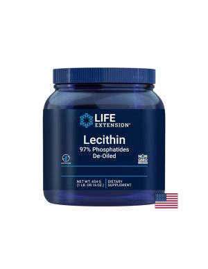 Лецитин | Lecithin | Life Extension, 454 гр прах