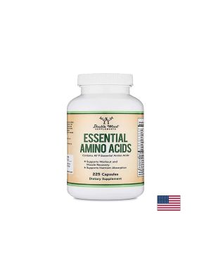 Есенциални аминокиселини | Essential amino acids| Double Wood, 225 капс.