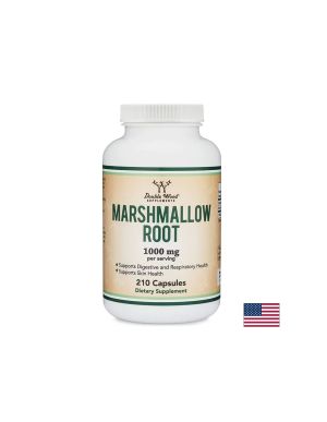 Бяла ружа корен 1000 мг | Marshmallow root  | Double Wood, 210 капс.