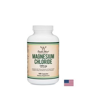 Магнезий Хлорид 120 мг | Magnesium chloride | Double Wood, 180 капс.