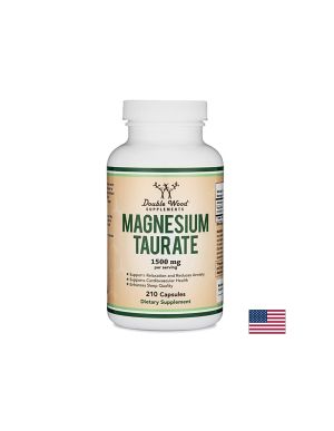 Магнезий таурат 120 мг | Magnesium taurate  | Double Wood, 210 капс.