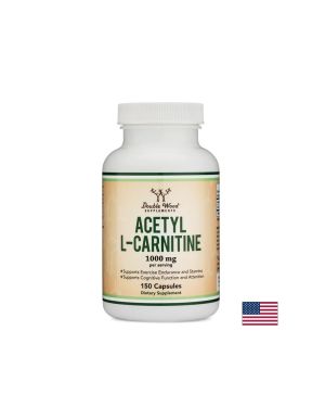 Ацетил Л-Карнитин 1000 мг | Acetyl L-Carnitine  | Double Wood, 150 капс.