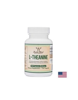 Л-Теанин  200 мг | L-Theanine | Double Wood, 120 капс.