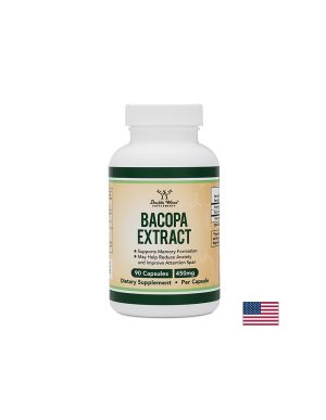 Бакопа мониери 450 мг | Bacopa extract   | Double Wood, 90 капс.