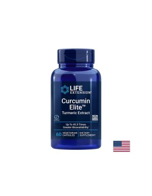 Куркума екстракт 500 мг | Curcumin Elite ™ Turmeric Extract | Life Extension, 60 капс.
