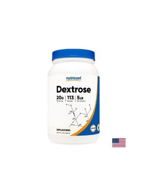 Декстроза | Dextrose Powder | Nutricost, 2.26 кг прах