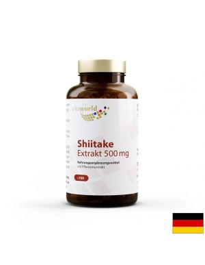 Шийтаке екстракт 500 мг | Shiitake extrakt | Vitaworld ®, 100 капс.