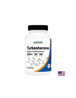 Туркестерон 60 мг | Turkesterone | Nutricost, 120 капс.