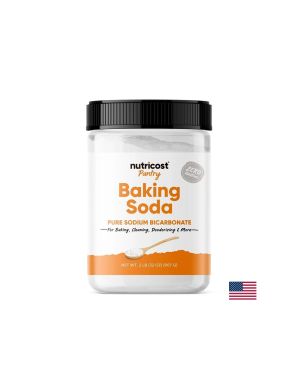 Сода Бикарбонат | Baking Soda Powder (2 LB) | Nutricost, 907 г прах