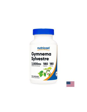 Гимнема 175 мг | Gymnema Sylvestre | Nutricost , 180 капс.