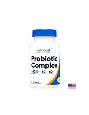 Пробиотик комплекс 50 млрд.активни пробиотици | Probiotic Complex | Nutricost, 60 капс.