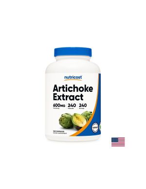Артишок Екстракт 600 mg | Artichoke Extract | Nutricost , 240 капс.