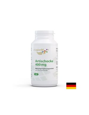  Артишок 400 мг |  Artischocke |  Vitaworld ®, 60 капс.