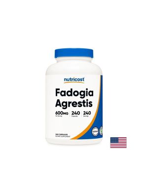 Фадогия Агрестис 600 мг | Fadogia Agrestis | Nutricost, 240 капс.