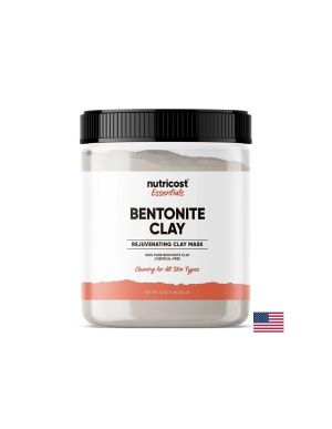 Глина ( бентонит ) | Essentials, Bentonite Clay (1 LB) | Nutricost, 454 г прах